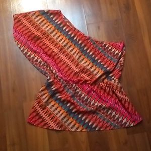 Dynamite one sleeve/shoulder sexy blouse
